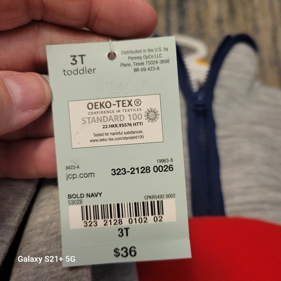 NWT Size 3T..Gray and Red Kids' Outfit Sets - Picture 5 of 5